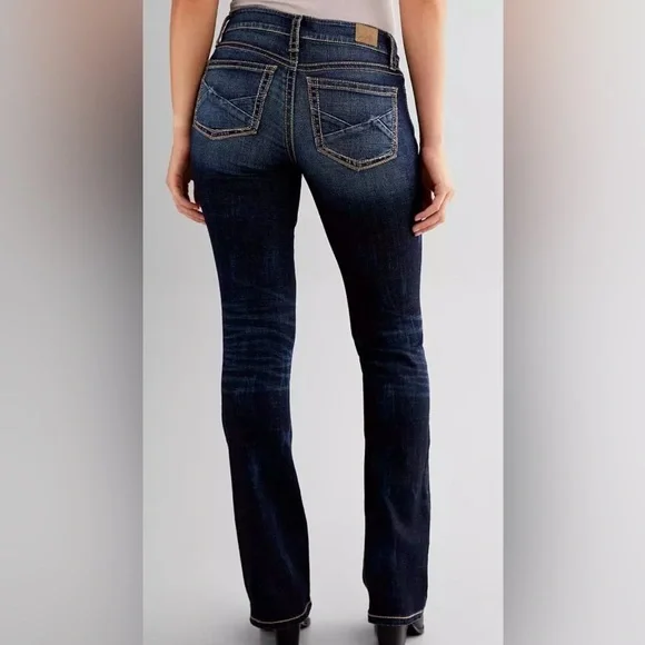 Daytrip Virgo Boot Cut Stretch Jeans Size 38R Mid-Rise - Picture 4 of 11